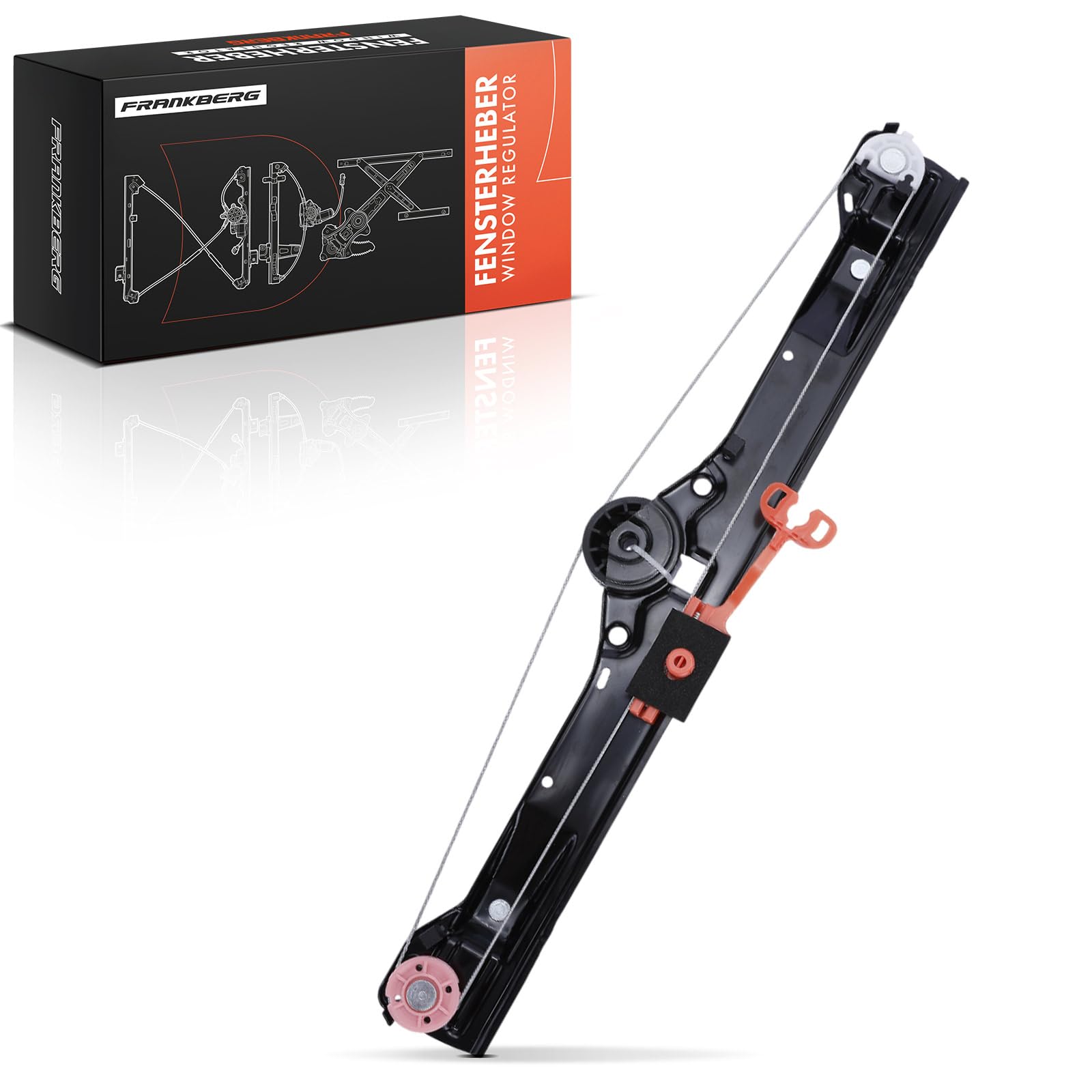 Frankberg Elevalunas delantero izquierdo Sin motor para Grande Punto Evo 199 2/3 puertas 2005-2020 51723318