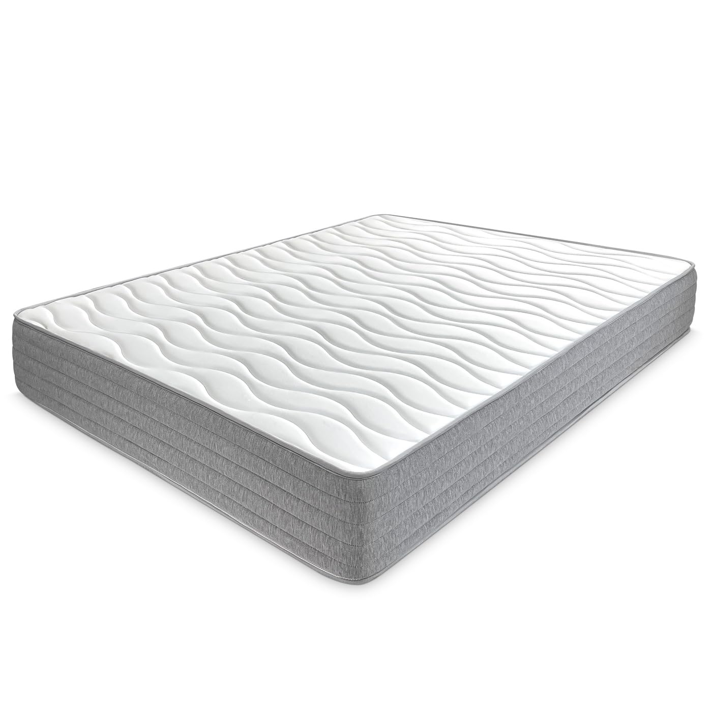 amuéblate online - Colchón 150 x 190 Viscoelástico Aris con Cara Invierno/Verano, Ergonómico, Confort y Dureza Óptimos, Higiénico y Transpirable, Grosor 25cm