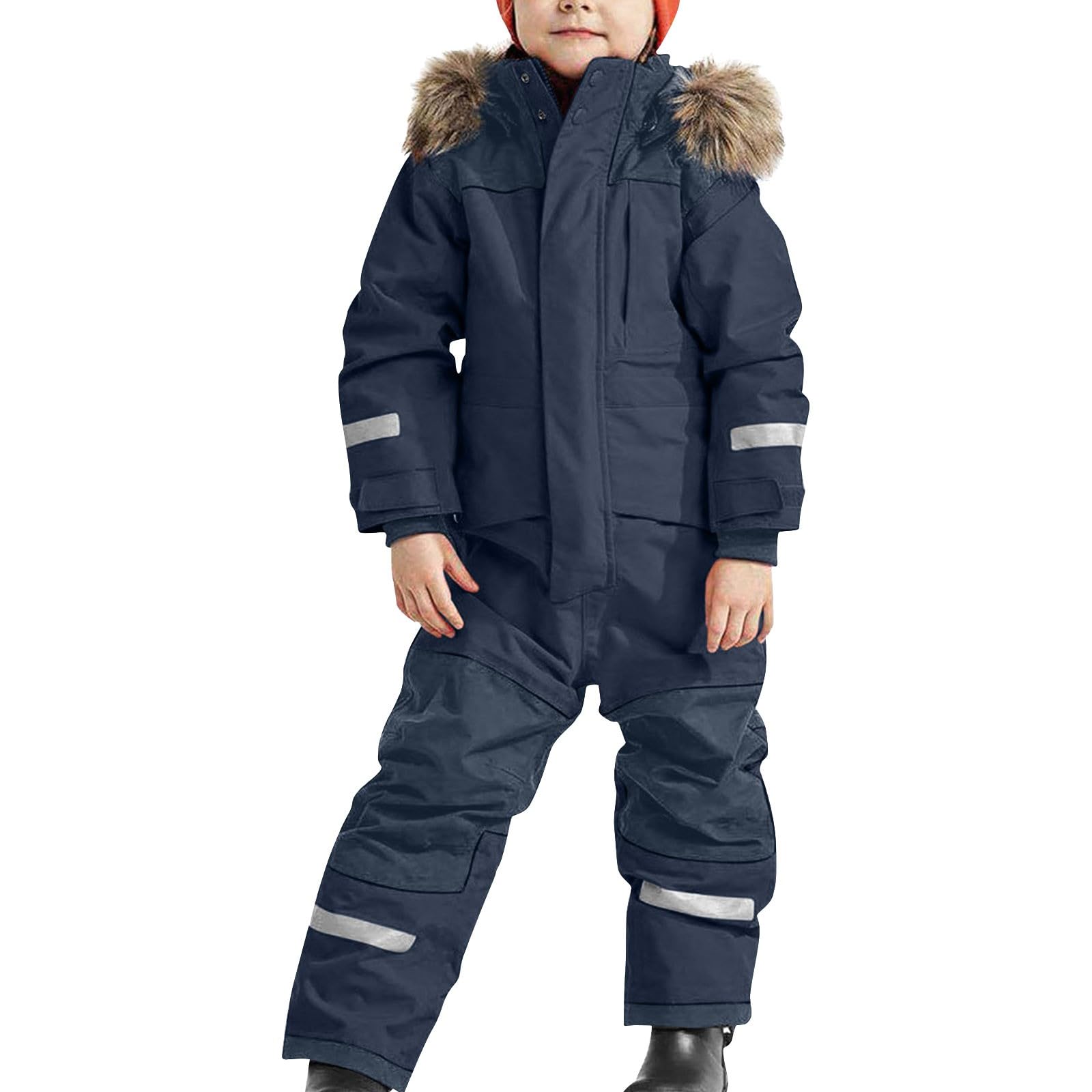 Tuta Da Sci Bambino Tuta Da Neve Di Un Pezzo Bambini Invernale Outdoor Antivento, Calda, Impermeabile E Traspirante, Apertura Con Cerniera Tuta Neve Bambina Tuta Da Neve Bambino 1-15 Anni