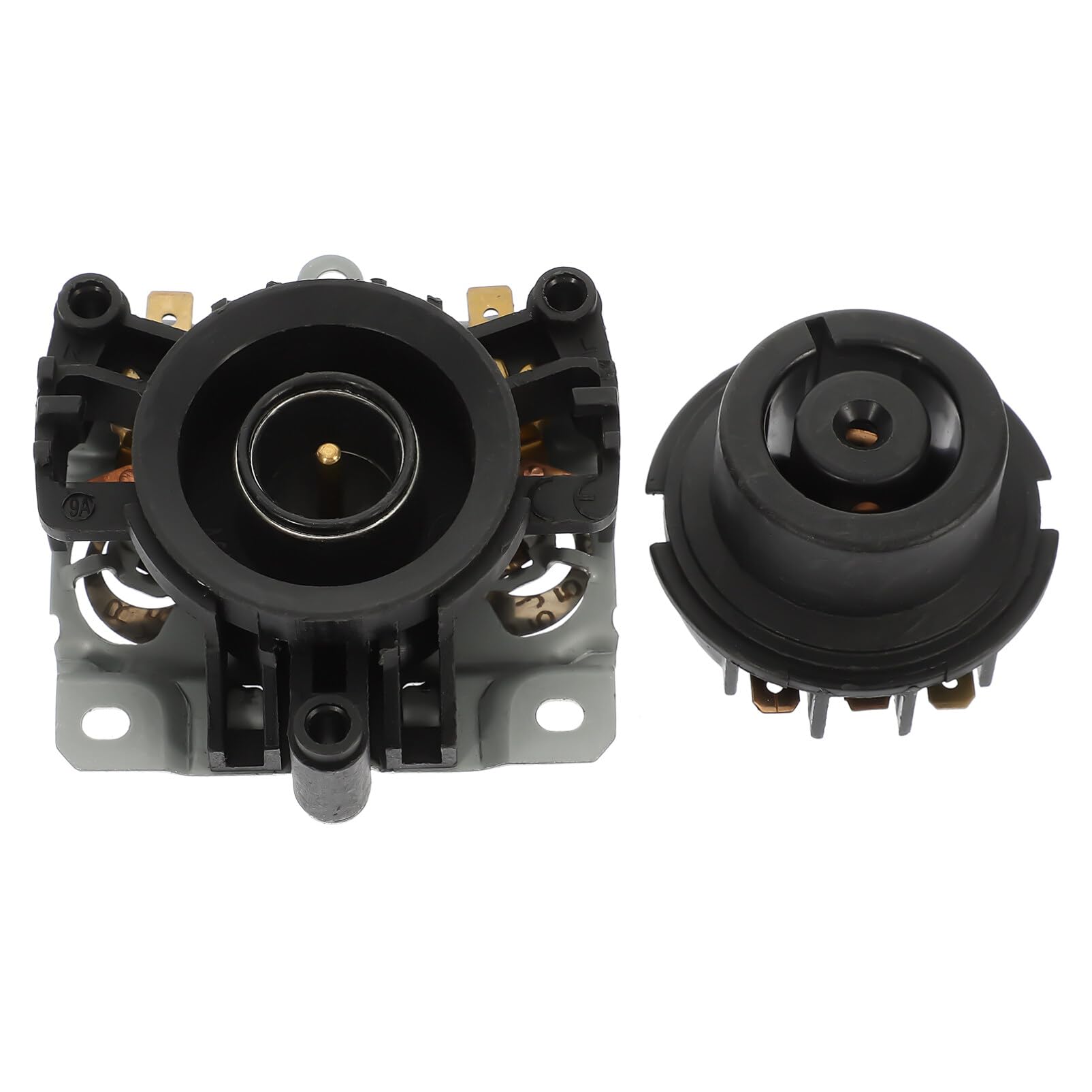 OUNONA Electric Kettle Base Coupler Connector, Temperature Control Tip Tops Base Socket Electric Kettle Temperature Control Switch Black 13A 100-