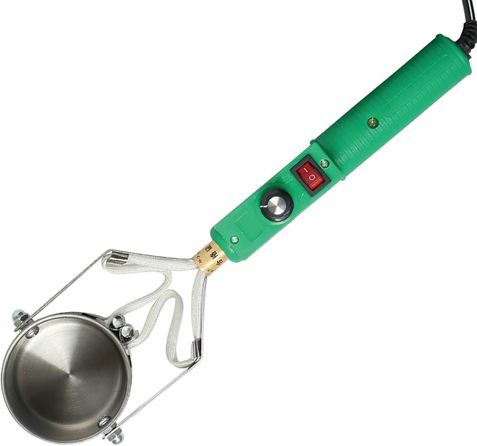 Pot de fusion de plomb 500W réglable avec creuset portable de 1500g
