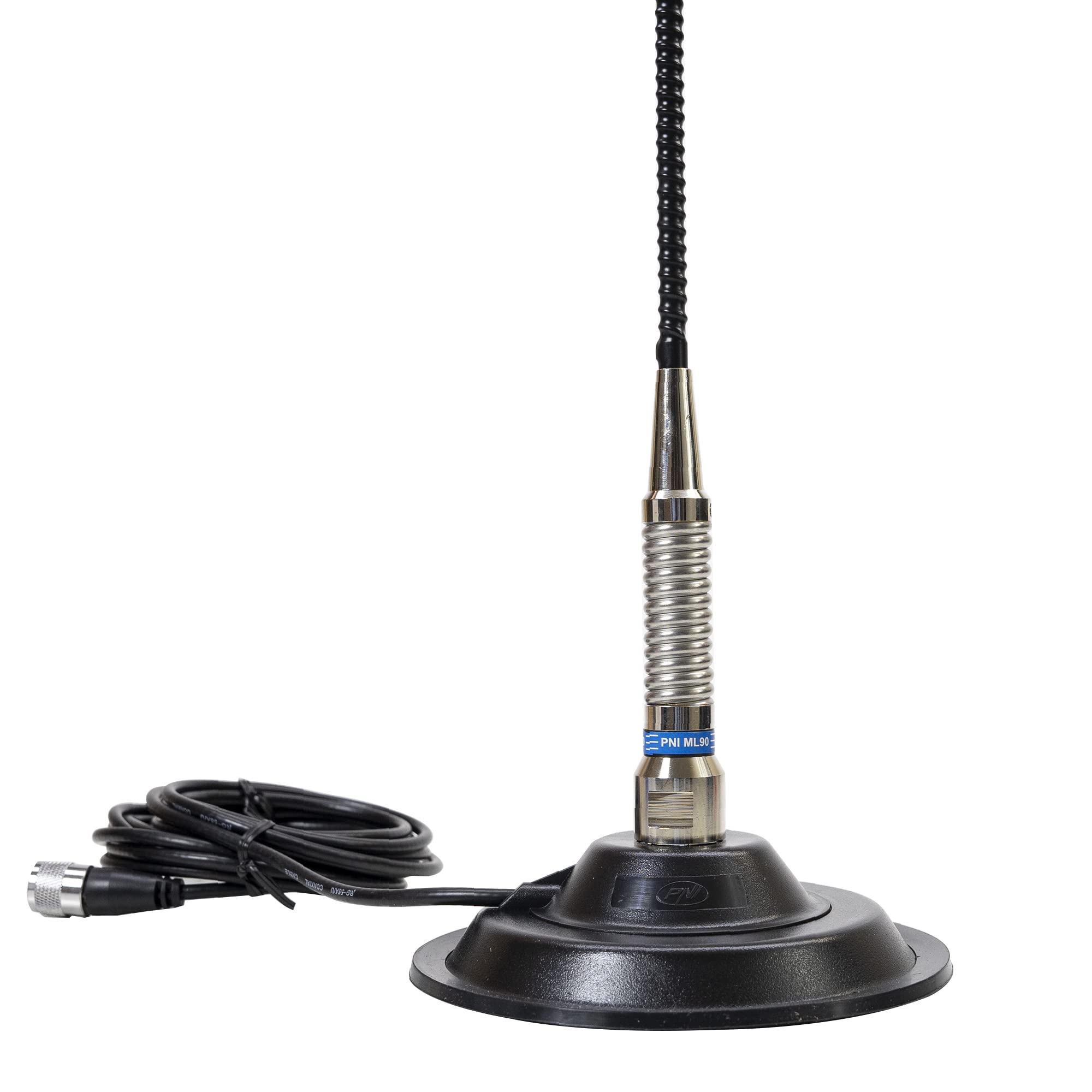 Antenna CB PNI ML90 26-30MHz, 75cm, 150W, con base magnetica 145cm inclusa