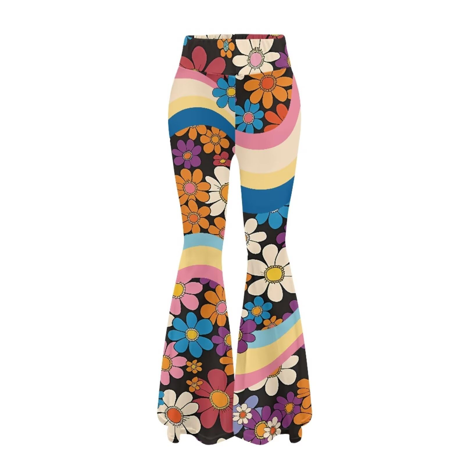 70s Bell Bottom Flare Leggings