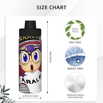 Amazon | スランプ アラレちゃん アニメ 水筒 真空断熱 保温