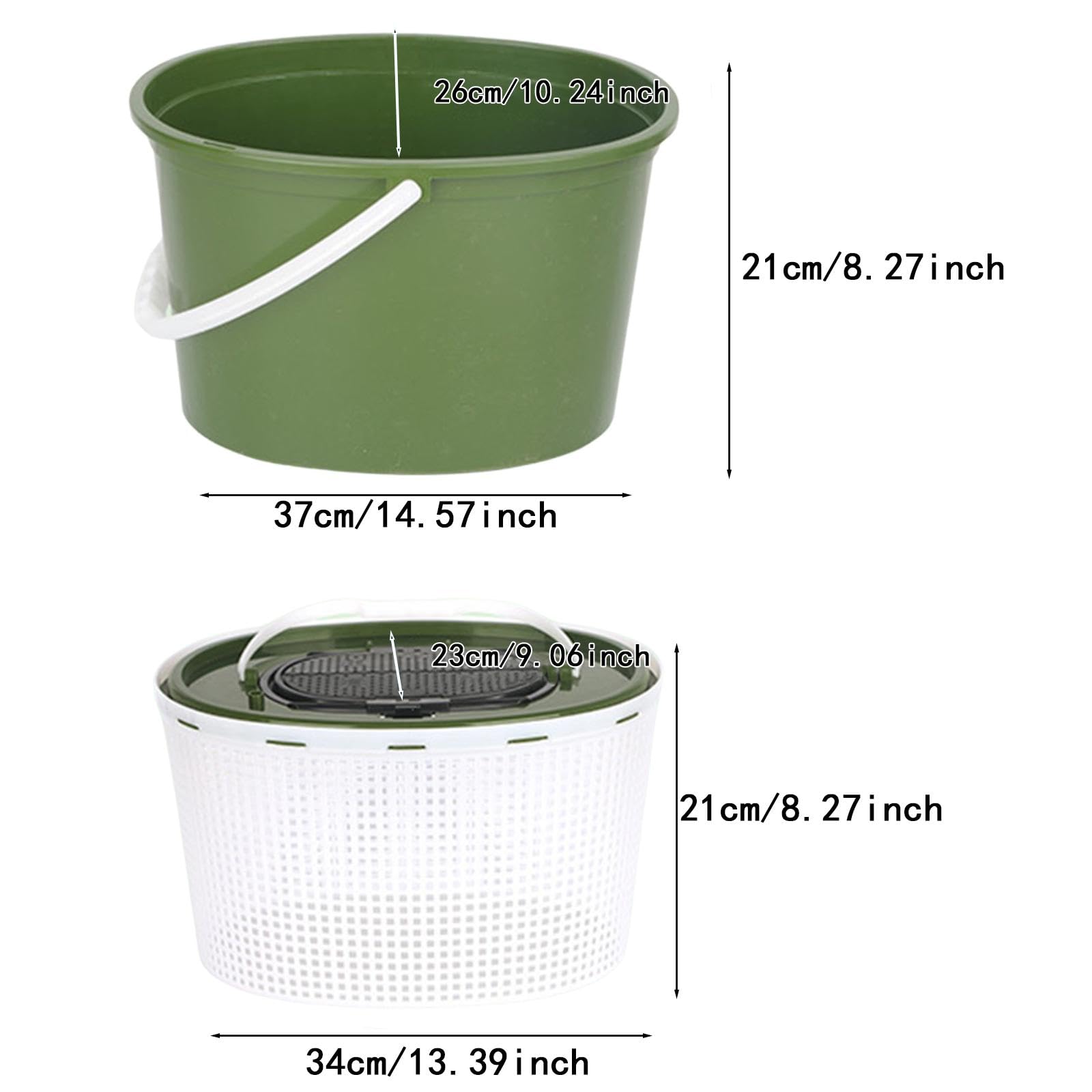Gralara Contenitore per La Pesca, Contenitore per Pesci Vivi, Contenitore per Il Campeggio, Vasca da Bagno, Contenitore Traspirante, Barile, per Campeggio, Ca