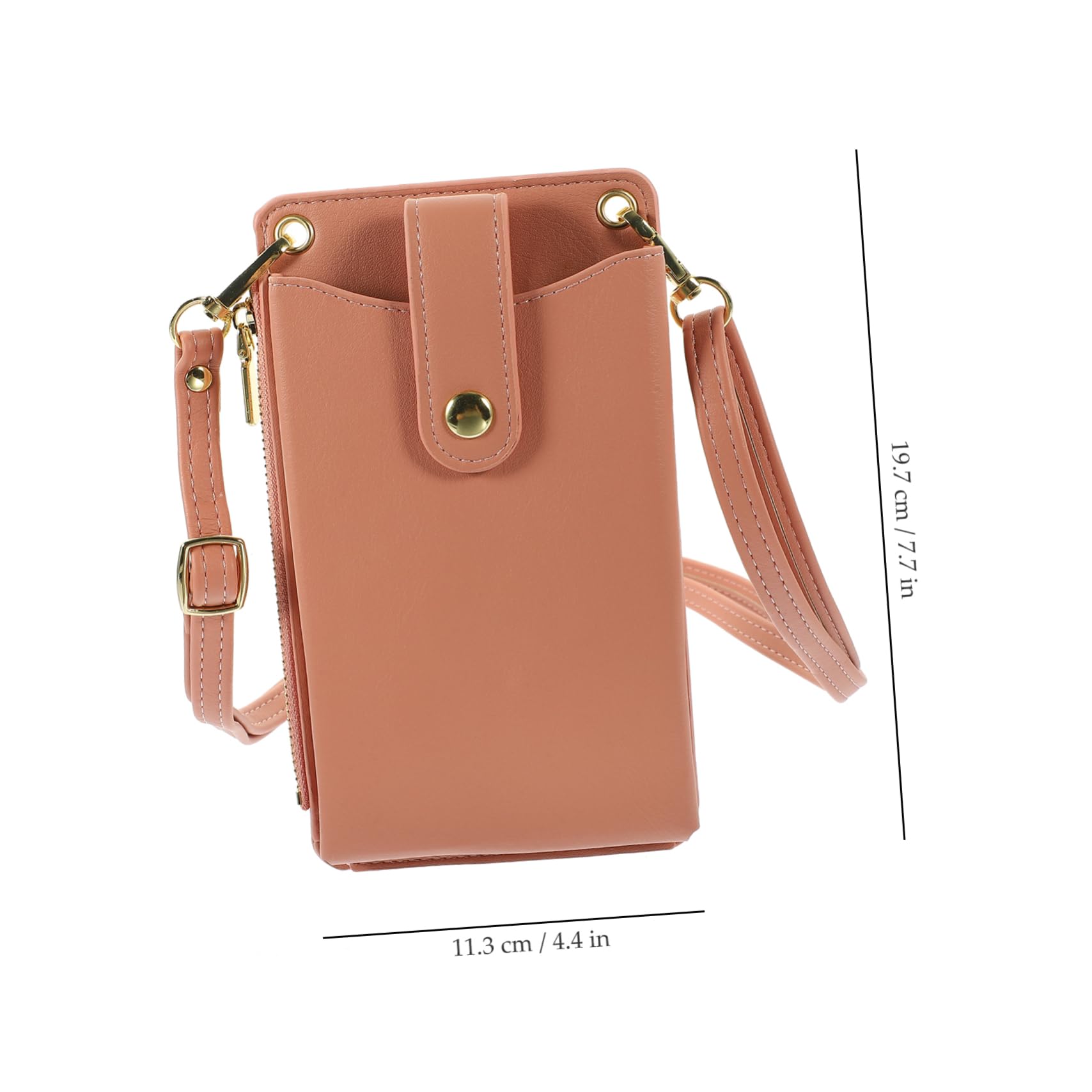 LIFKOME borsa per cellulare sacchetti di stoccaggio tracolla woman piccolo portafoglio nero da donna borsa da donna del telefono per le donne del portafoglio del telefono
