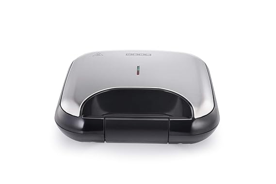Usha 3772 750 -Watt 2-Slice Sandwich Toaster (Stainless Steel/Black)