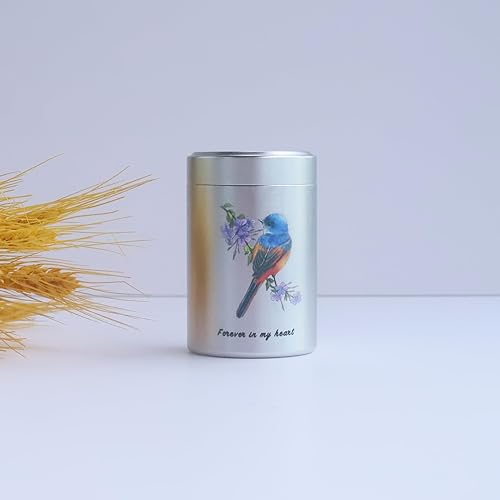 Miniatura 3 de Urnas pequeñas para cenizas  Juego de 4 mini urnas de aluminio de 2.7 pulgadas de alto, urnas de cremación para cenizas humanasmascotas, soporte