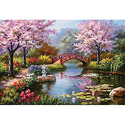 Diamond painting kits grand format 50x120cm pour broderie diamant ruisseau