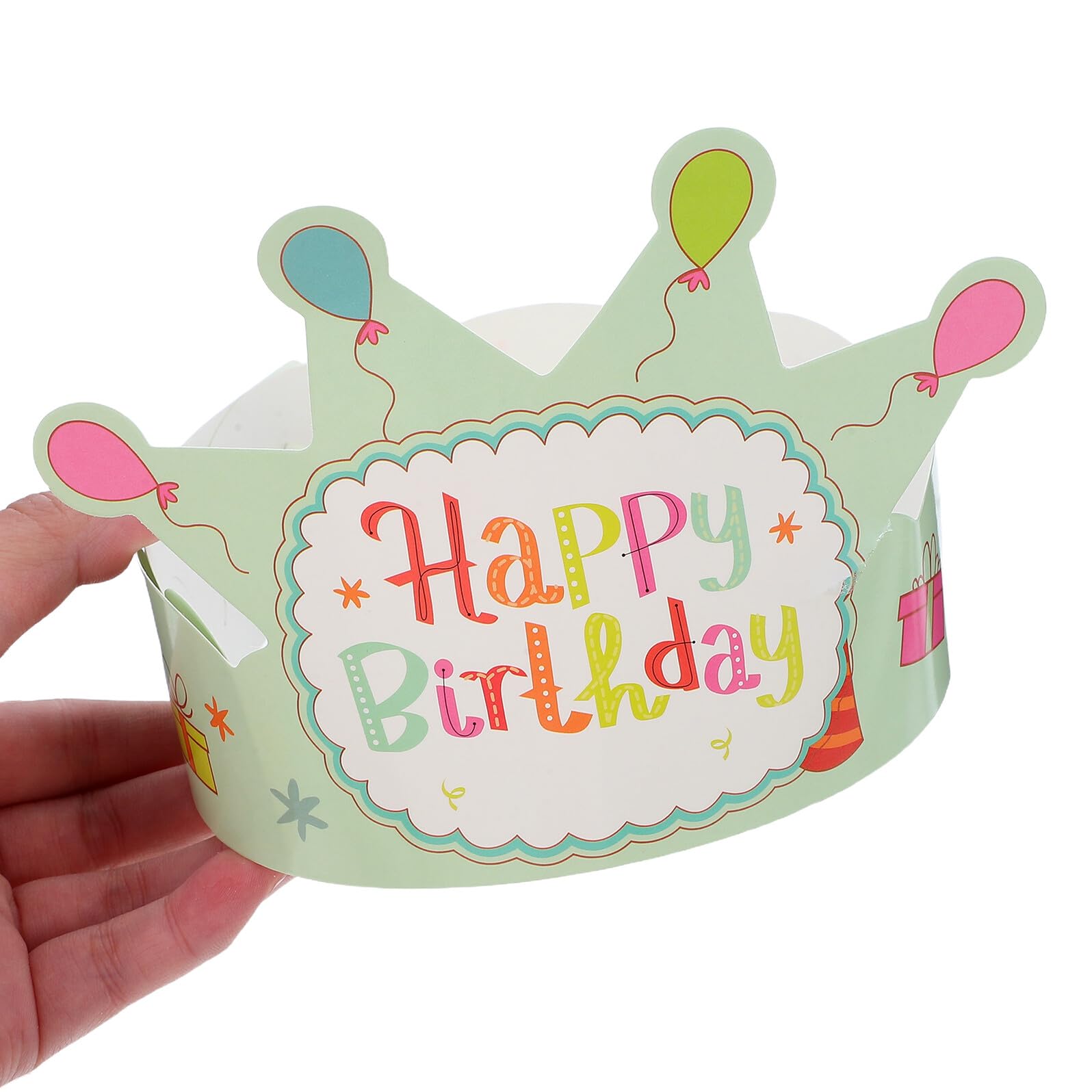 Hemobllo Sombrero de Cumpleaños para Niños de Papel, 100 Piezas Decorativas