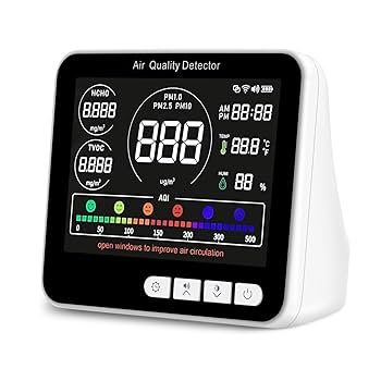 cheero 空気測定器 Air Quality Monitor CHE-335 高精度のCO2センサー、PMセンサーを一筐体に搭載した日本製空気