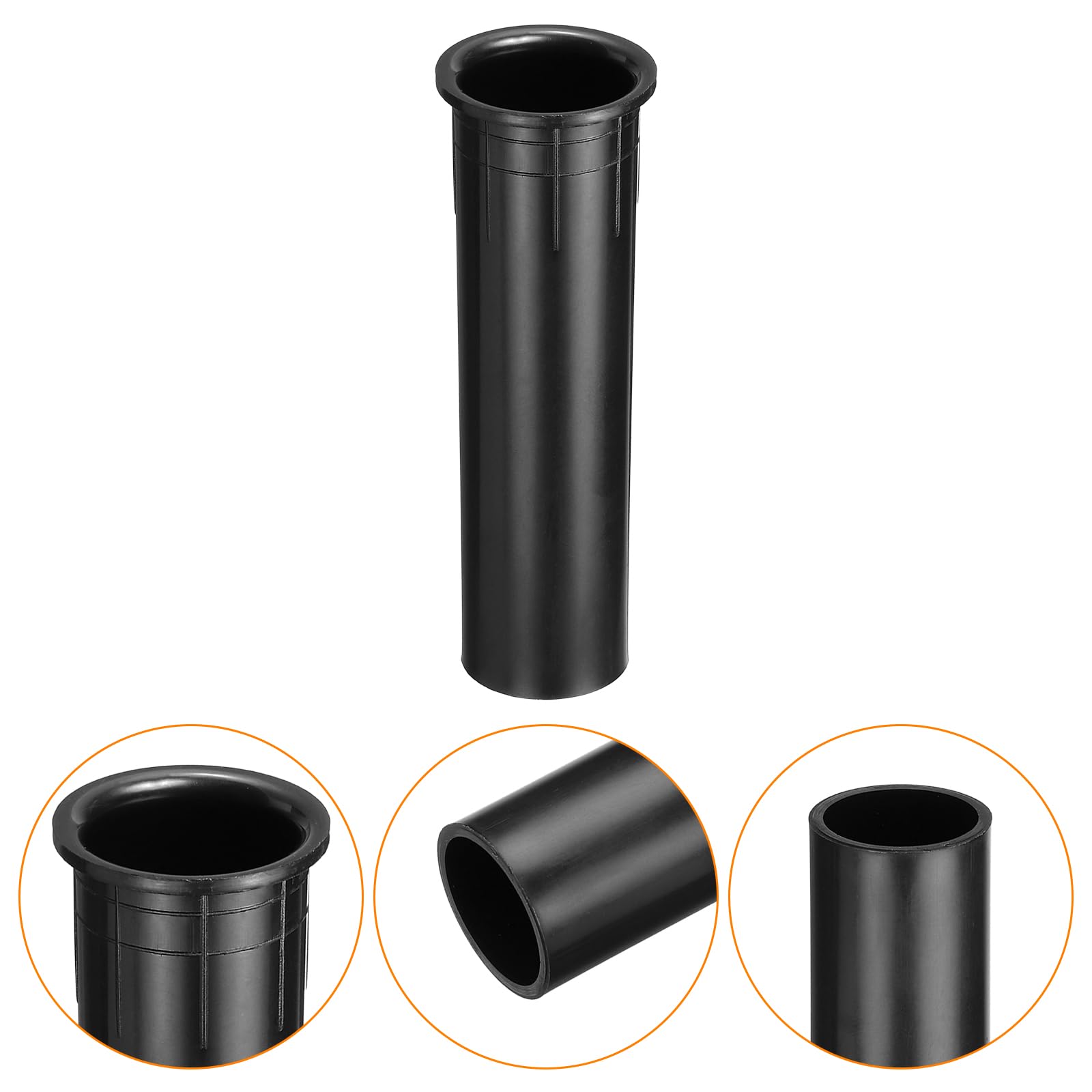 QUARKZMAN 3 sztuki 26 x 95 mm głośnik bass reflex, rura portowa subwoofera, bas, głośnik niskotonowy, port lotniczy do DJ/PA