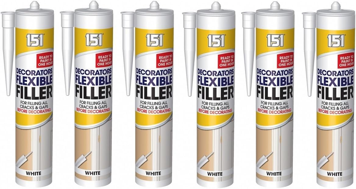 151 Decorators Flexible Filler For Filling All Cracks & Gaps 5013748090603
