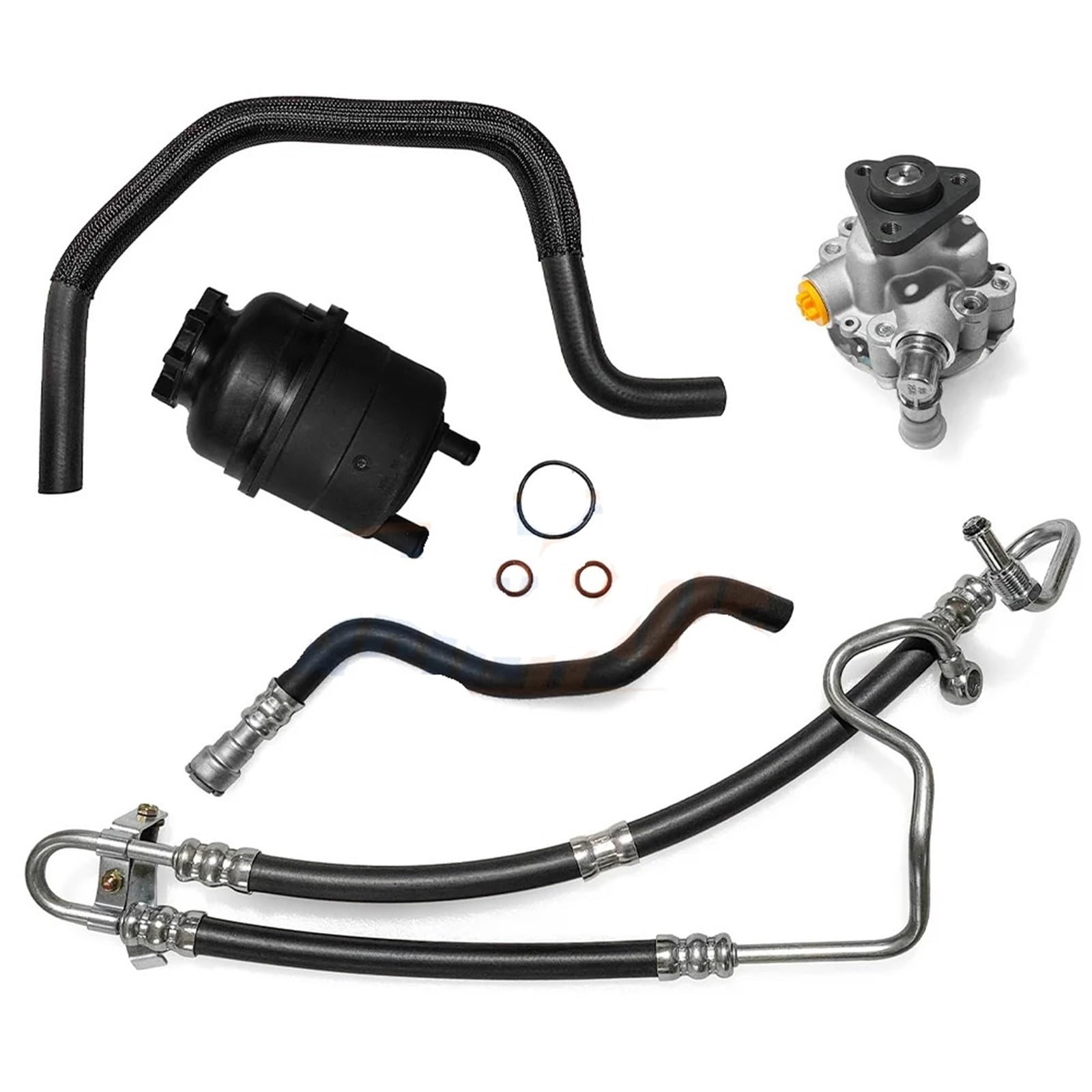 Pompa ciśnieniowa wspomagania LF-20 LF20 pasuje do BMW E46 325Ci 325i 330Ci 330i 2000-2005 553-58945 32412227264 32416764726(Full Set)