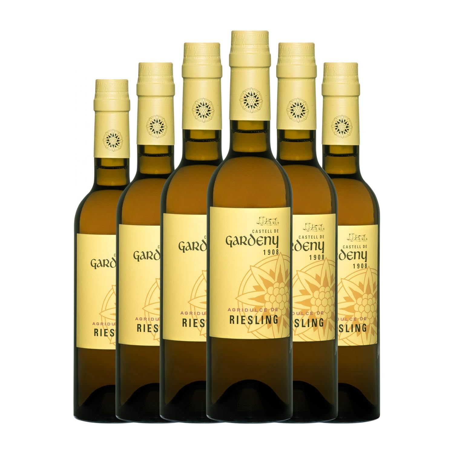 Vinagre Castell Gardeny Agredolç Riesling Media Botella 37 cl (Caja de 6 Media Botella de 37 cl)