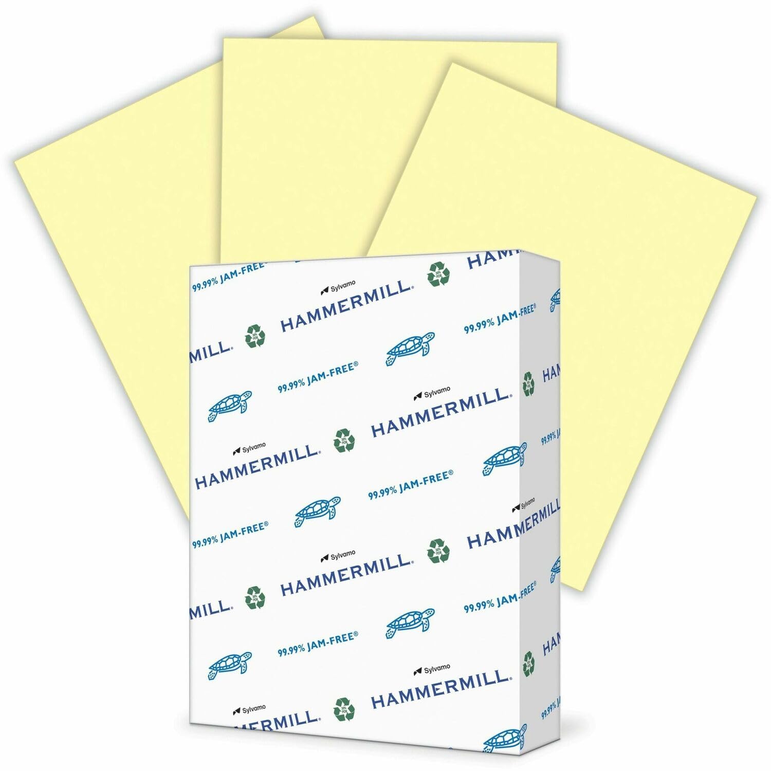 HammermillFore Multipurpose Paper, 24 lb, Letter Color: Canary
