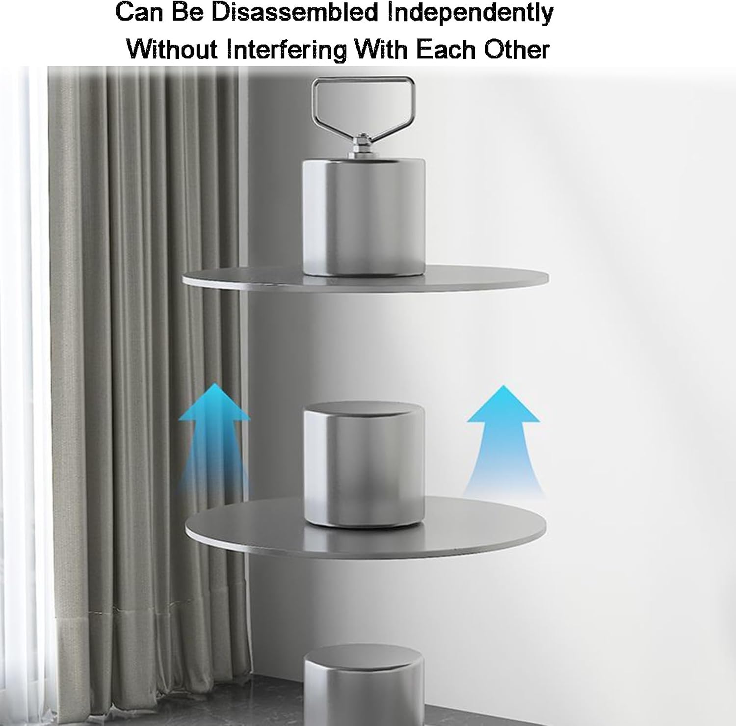Heavy-Duty Wire Spool Rack - Premium Cable Dispenser & Holder for Organizing Wires, Cables, Ropes, and Paracord - Ideal for Home, Garage, and Workshop (Style 2) image 5
