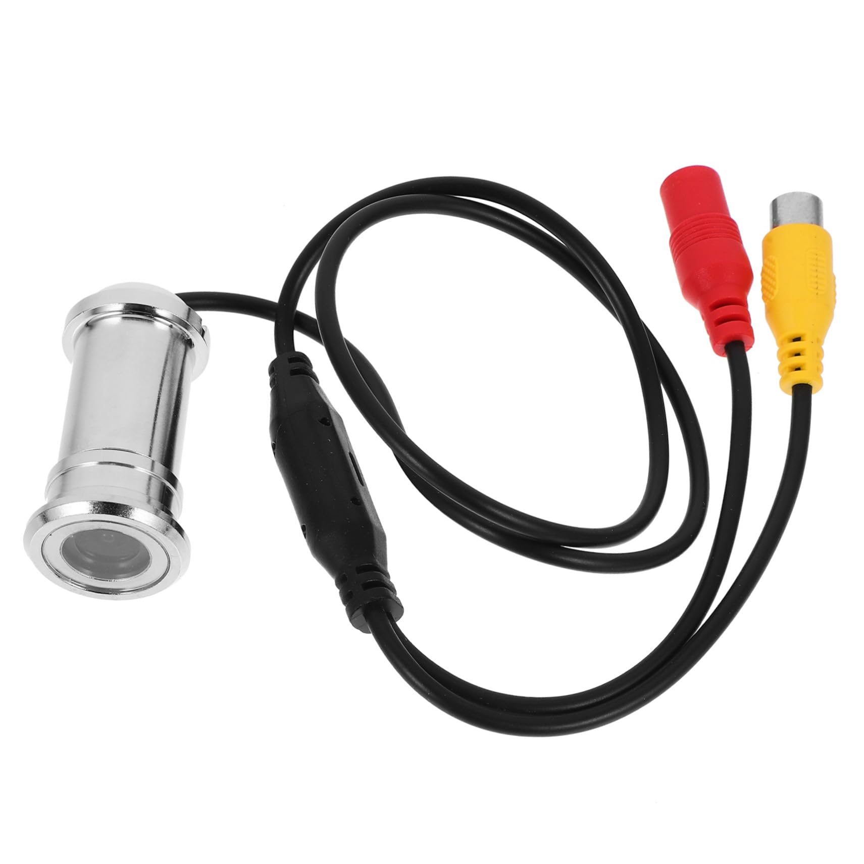 NUOBESTY Cámara Mini para Mirilla de Puerta con Lente de Enfoque Sensor Cmos Ángulo de Visión Color para Vigilancia Interior y Seguridad