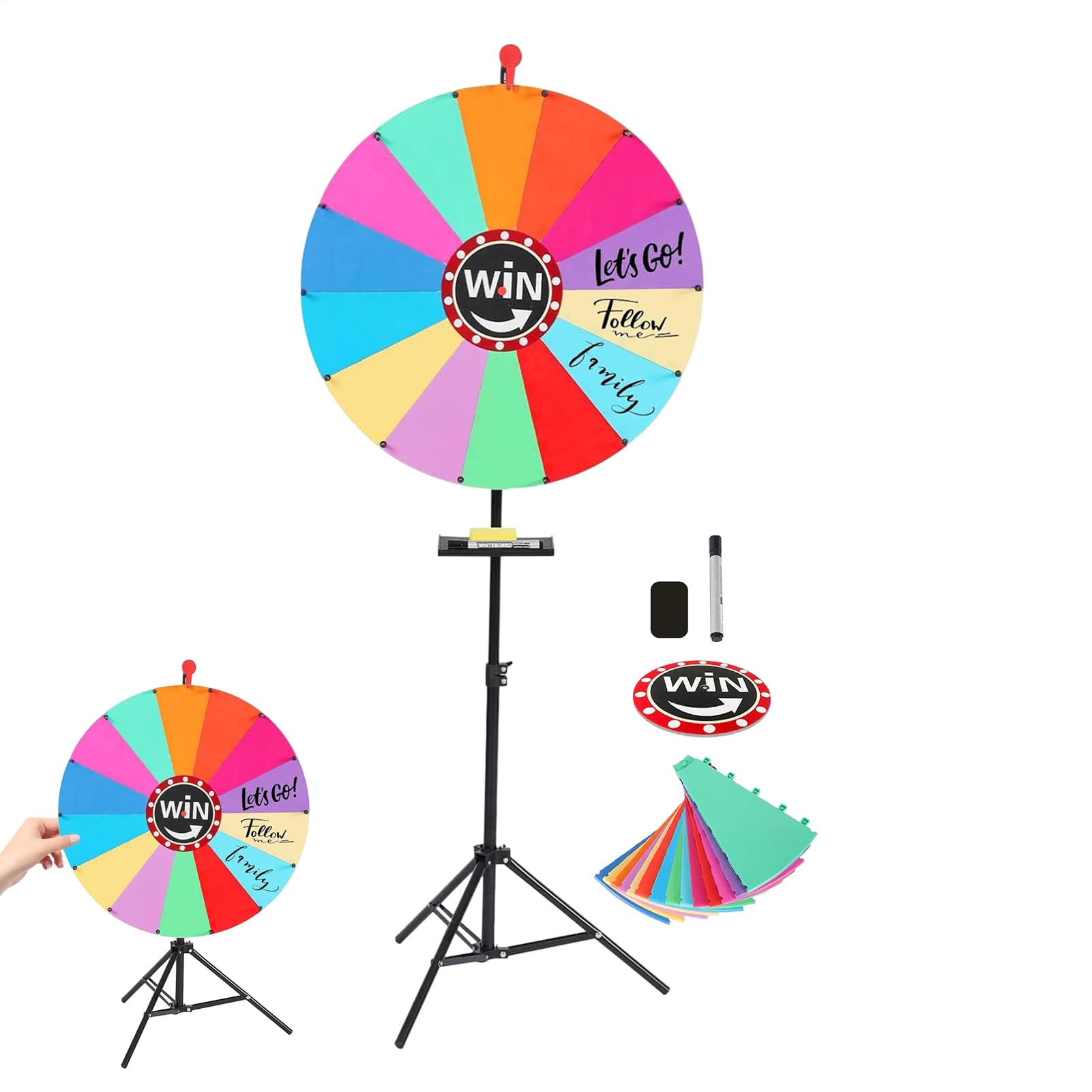 Ruleta Giratoria Herramienta Divertida Reutilizable y Portátil