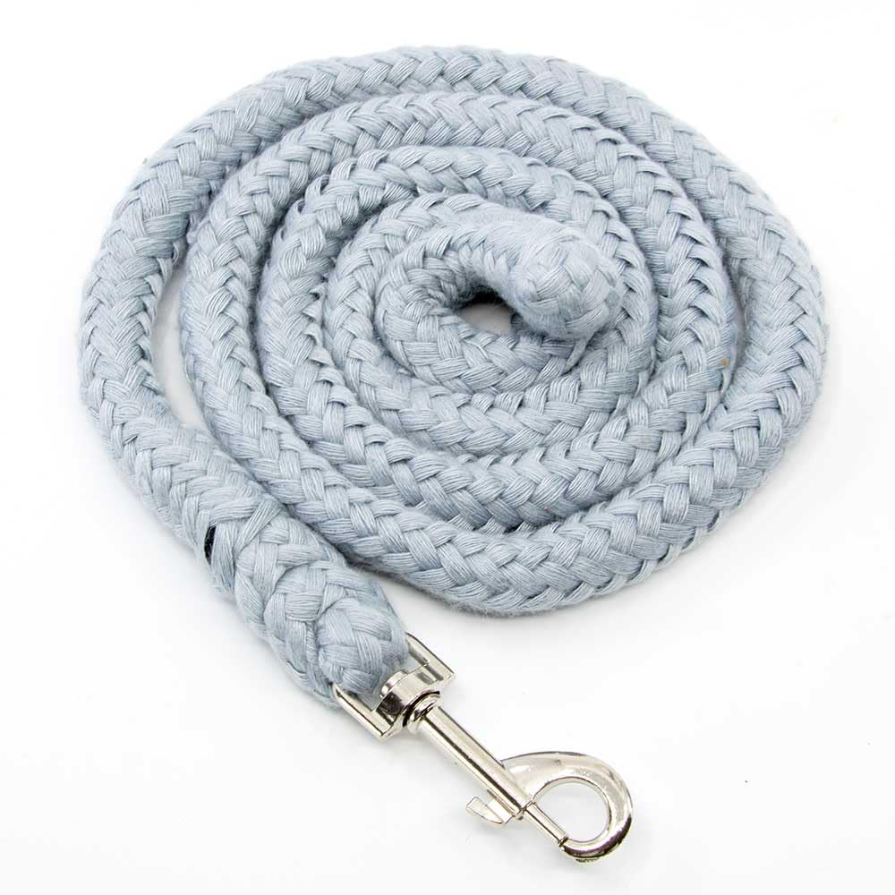 Set de Accesorios para Hobby Horse – Cabestro con Forro de Peluche Gris, Cuerda de conducción y Gorro antimoscas Gris y Blanco para Hobby Horsing – Compatible con Caballos de Palo tamaño A4 y A3