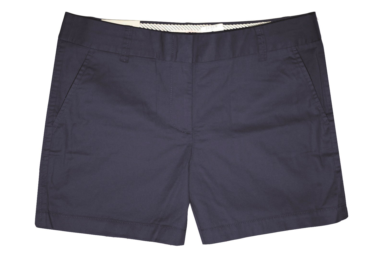J.Crew Mercantile Women's 5" Buttery-Twill Cotton Shorts (6, Dark Navy)