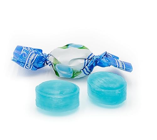 Miniatura 5 de MINT DROPS Hard Candy 1 lb  Bulk Bag, Breath Freshening, Unbelievable Mintiness, Individually Wrapped (270 Pieces), Colombina