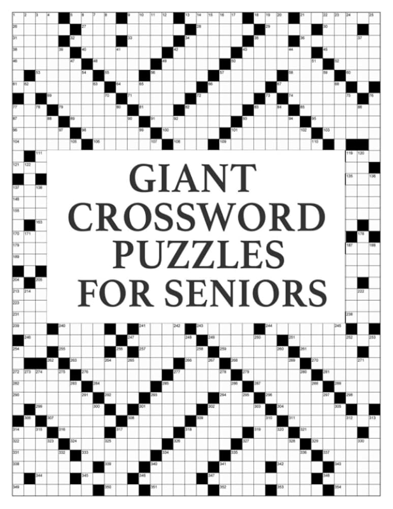 Giant Crossword Puzzles For Seniors: Hard Crossword Puzzle Books for Older Adults: 40 Jumbo Puzzles With Solutions: 32x42 Mega Size Grid: 600 Plus Clues In Each Game: Press, Mix Web Shop: 9798410109291: giant-crossword-puzzles-for-seniors-hard-crossword-puzzle-books-for-older-adults-40-jumbo-puzzles-with-solutions-32x42-mega-size-grid-600-plus-clues-in-each-game-press-mix-web-shop-9798410109291