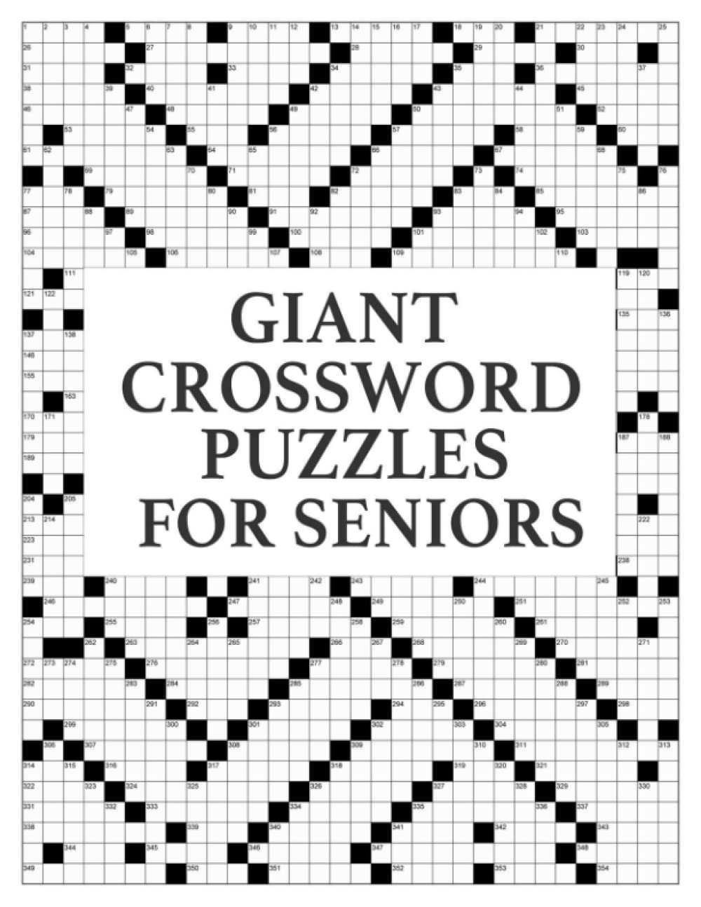 Buy Giant Cros Puzzles For Seniors Hard Cros Puzzle Books for Older