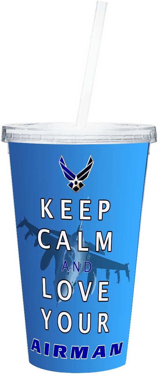 Air Force Drink Tumbler Air Force Mugs Air Force Gifts Air Force Cup 16OZ (USAF6)