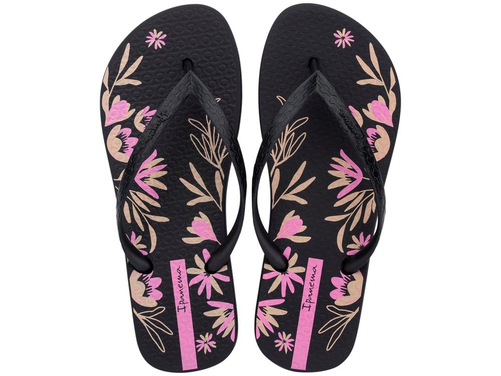 Ipanema Ipanema Classica Happy Xviii Fem Sandal Women, Black Pink Beige, 7 UK
