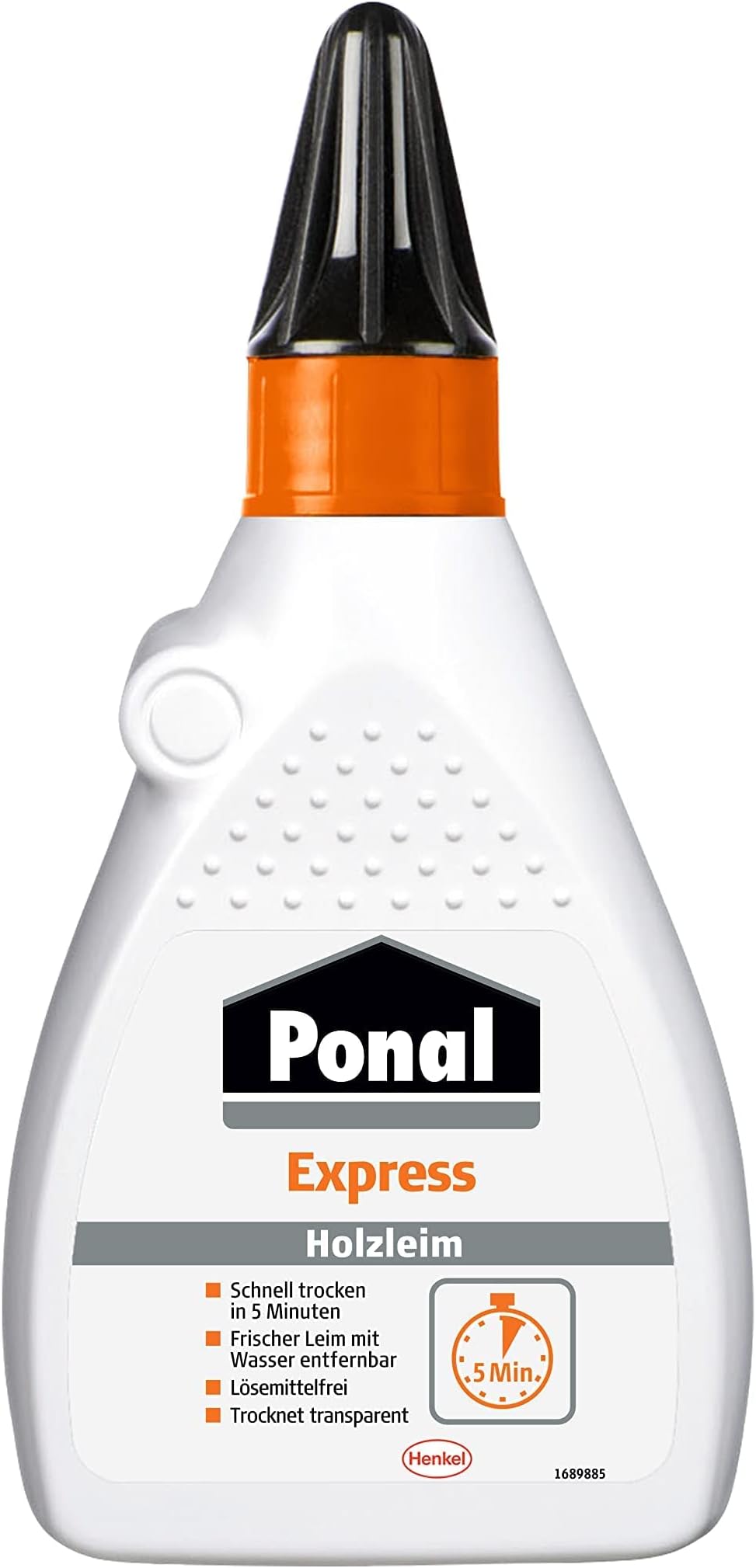 Ponal 1680336"Express" Wood Glue, White, 225 g