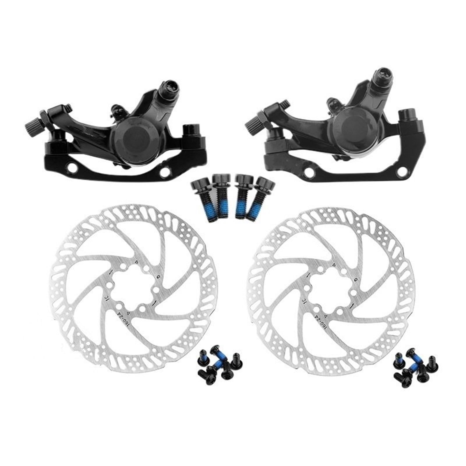 Pinza mecánica de Freno de Disco de Bicicleta de montaña MD-M280 IS PM F160 R160 Pinza de Freno de Disco de tracción de línea MTB