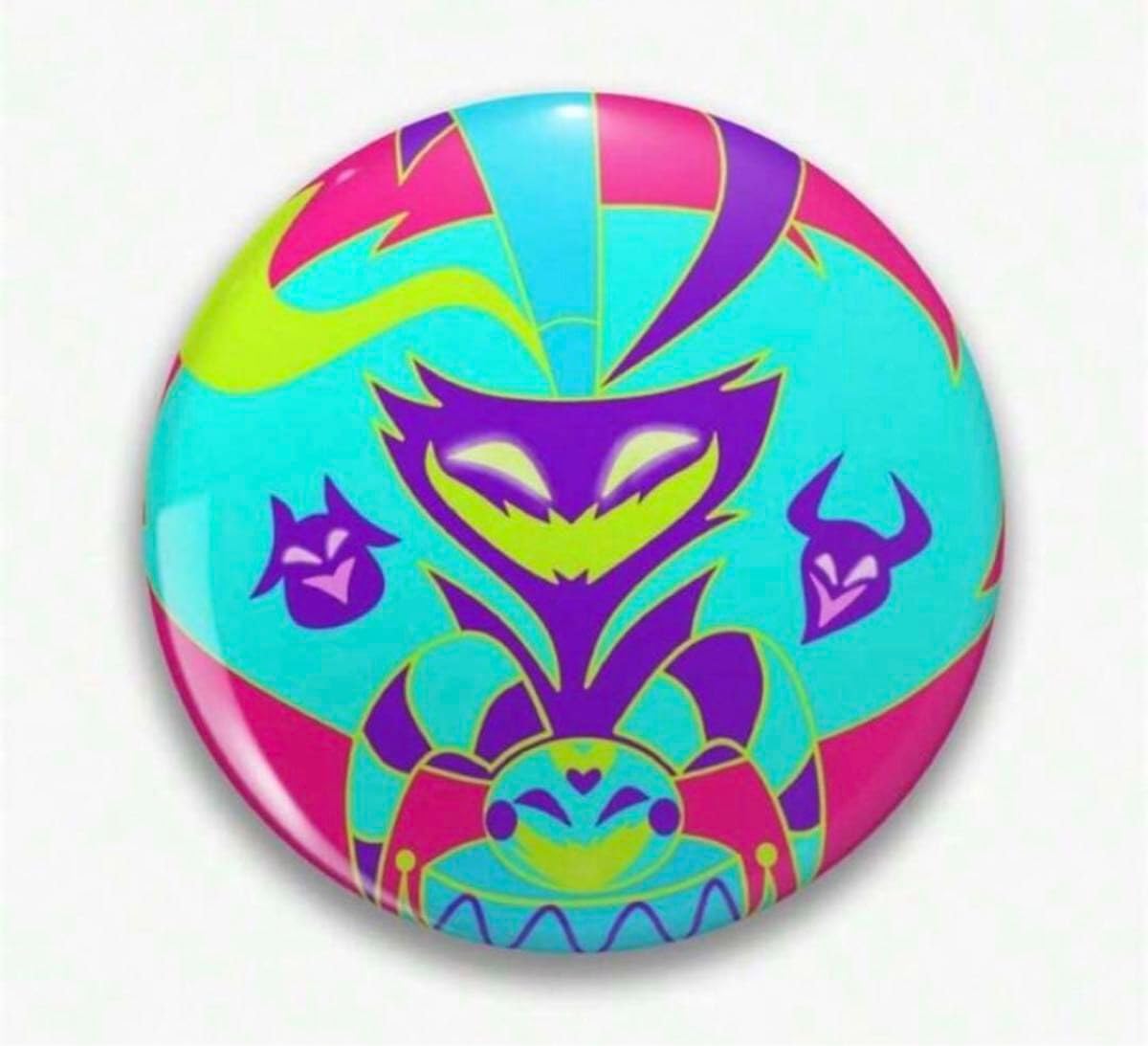 Amazon.co.jp: 缶バッジ ヘルヴァボス ハズビンホテル フィッザ