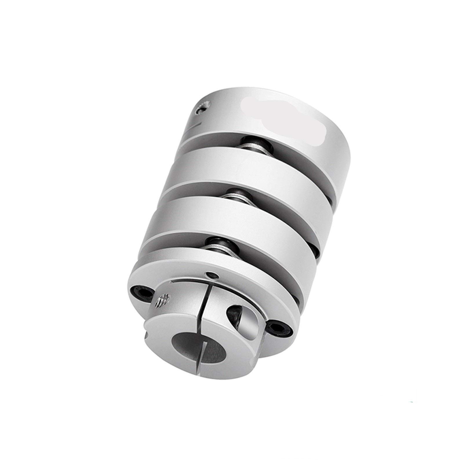 SUOFEILAIMU-PHONE CASE Metal Three Diaphragm Flexible Shaft Coupling Aluminum for Encoder Stepmotor Coupler for CNC Machine (Inner Diameter : 126x142(19 45)(19 55)