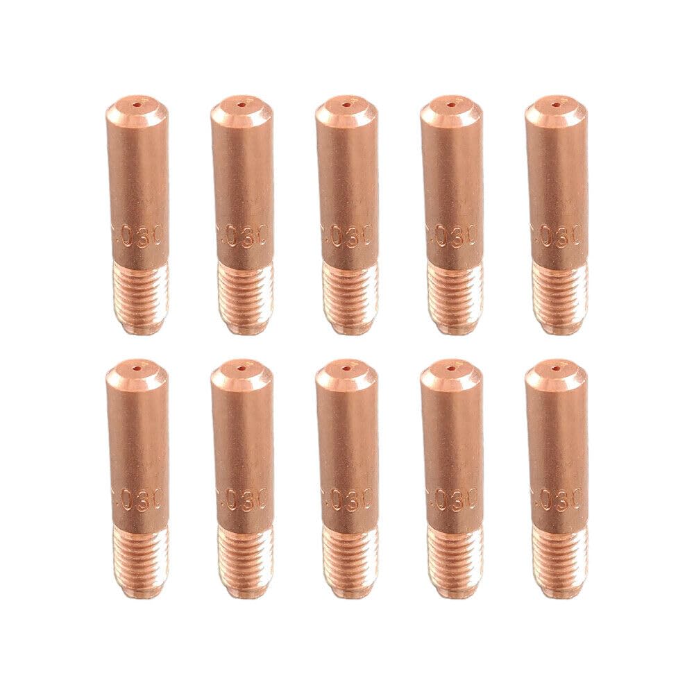 10 pcs Contact Tips .030 for MIG Gun fit Miller Millermatic 211 Pre 2019 MIG Welder Before 2019