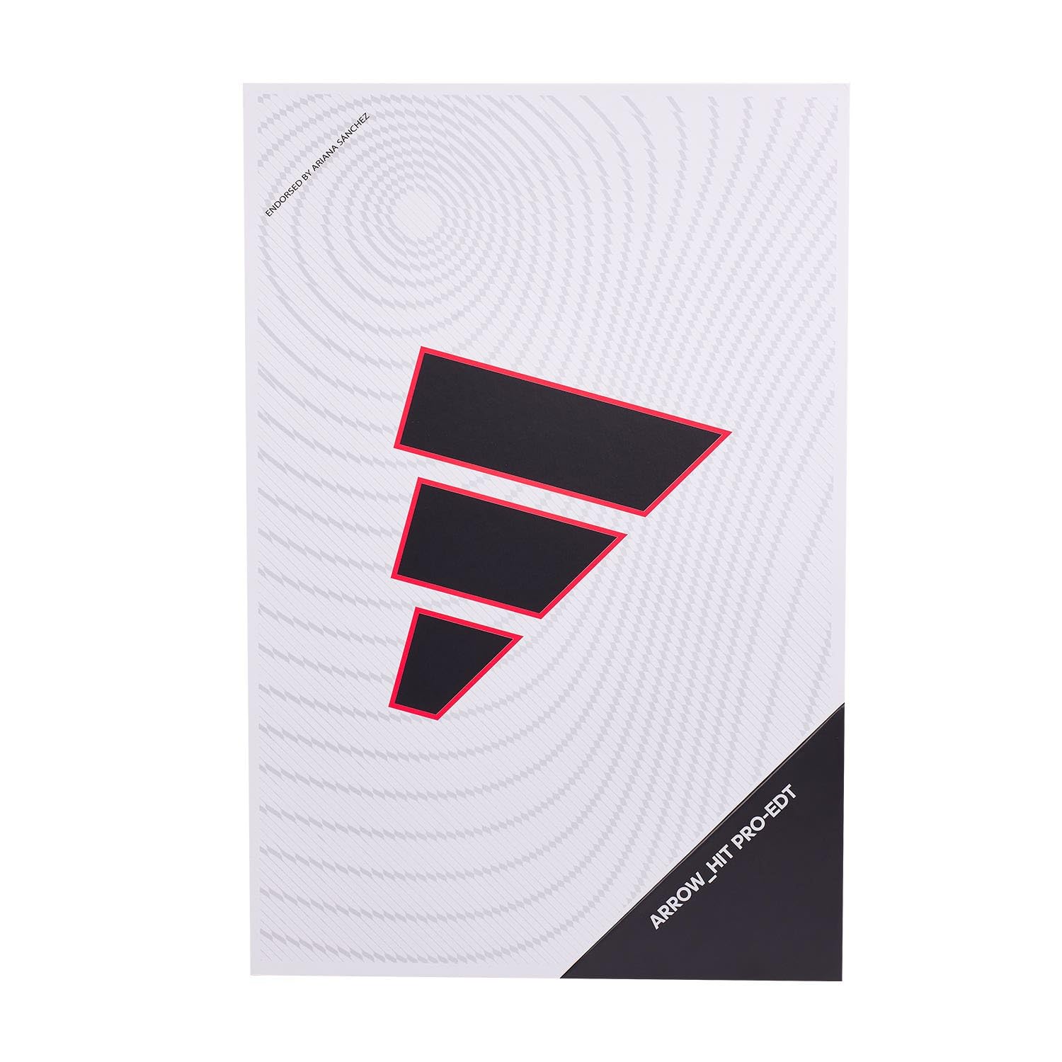 Pala de Padel adidas Arrow Hit Pro EDT 2026 ARI Sanchez, Blanco, Forma Diamante, Goma eva Soft Performance, Fibra ASC