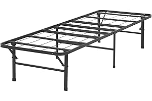 Twin Size Bed Frame with Durable Design for Easy Portability