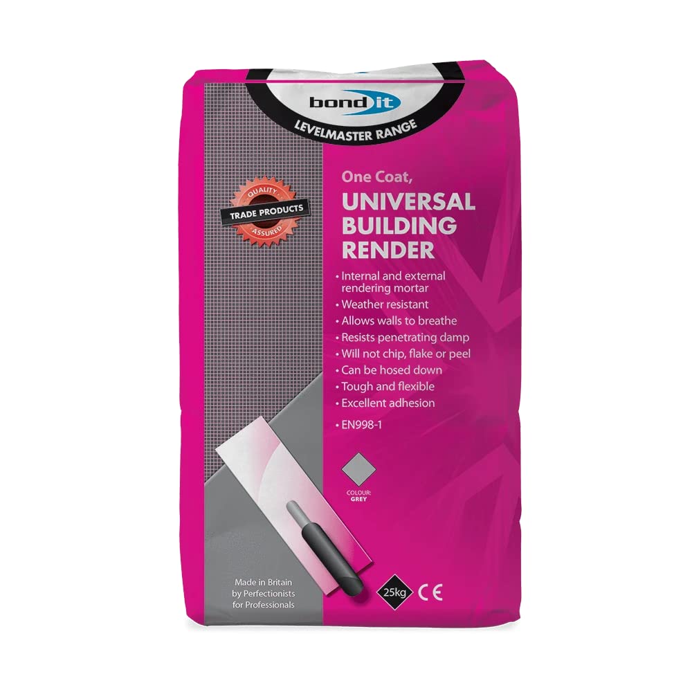 Bond-It Universal One Coat Building Render Internal and External Rendering Mortar 25kg