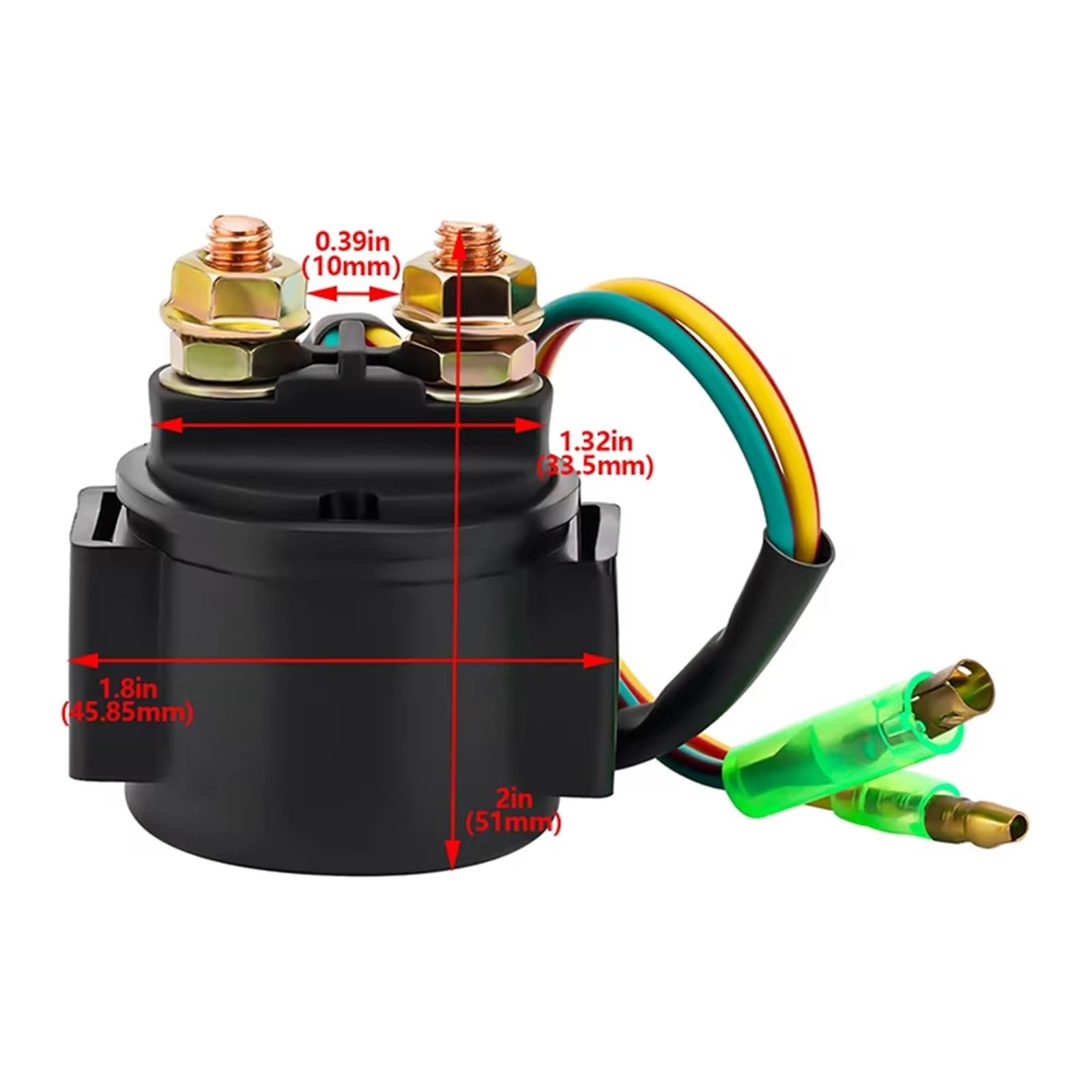 Relè Avviamento Moto Compatibile Con Per TRX200SX Per TRX250 Per TRX300EX Solenoide Di Avviamento Per Relè Di Ricambio Per Moto