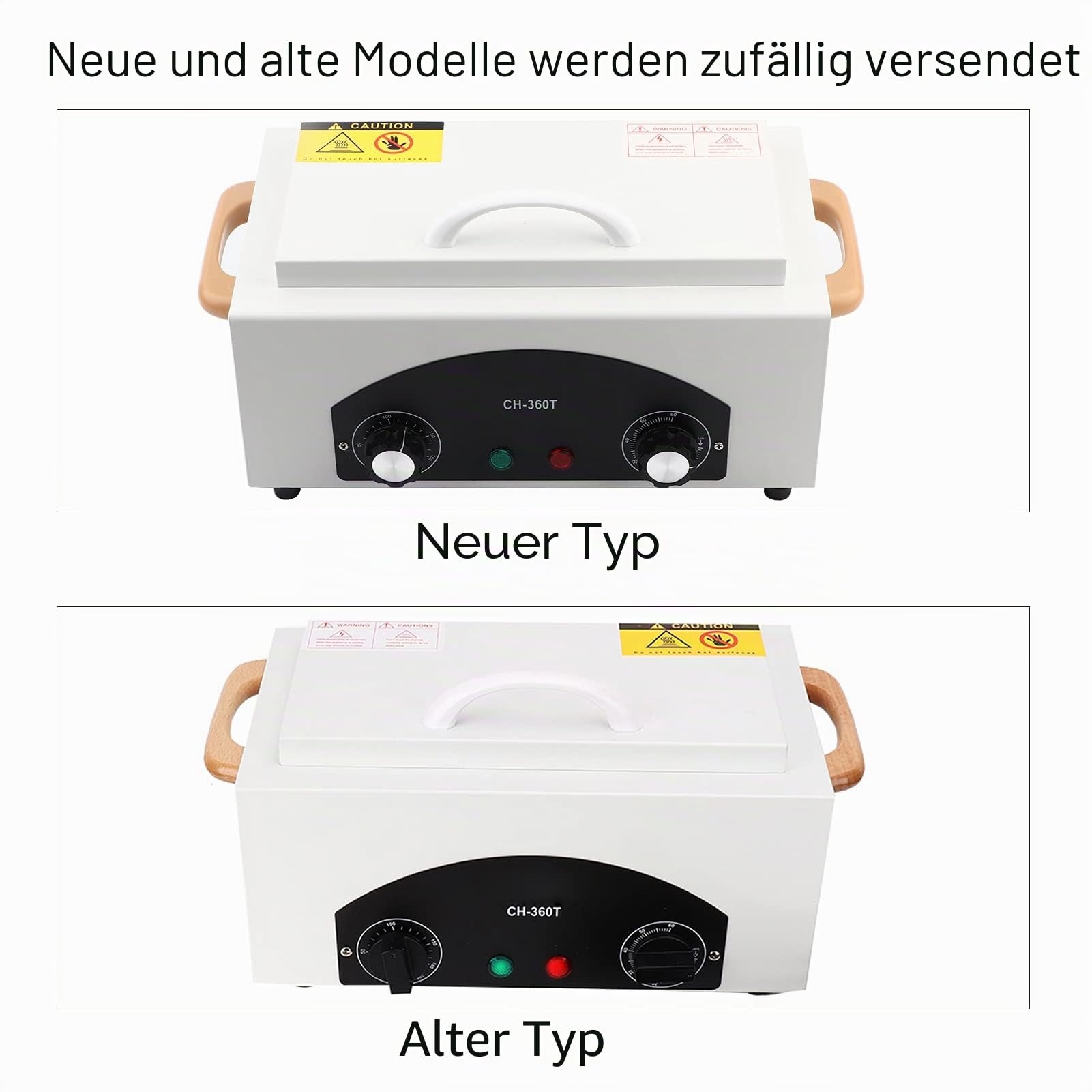Heißluftsterilisator Desinfektion, 300W Trockenhitze Sterilisator Temperatur Einstellbar Hochtemperatur Desinfektion für Instrumente, für Kosmetik Fußpflege Nagelwerkzeuge Sterilisationsgerät