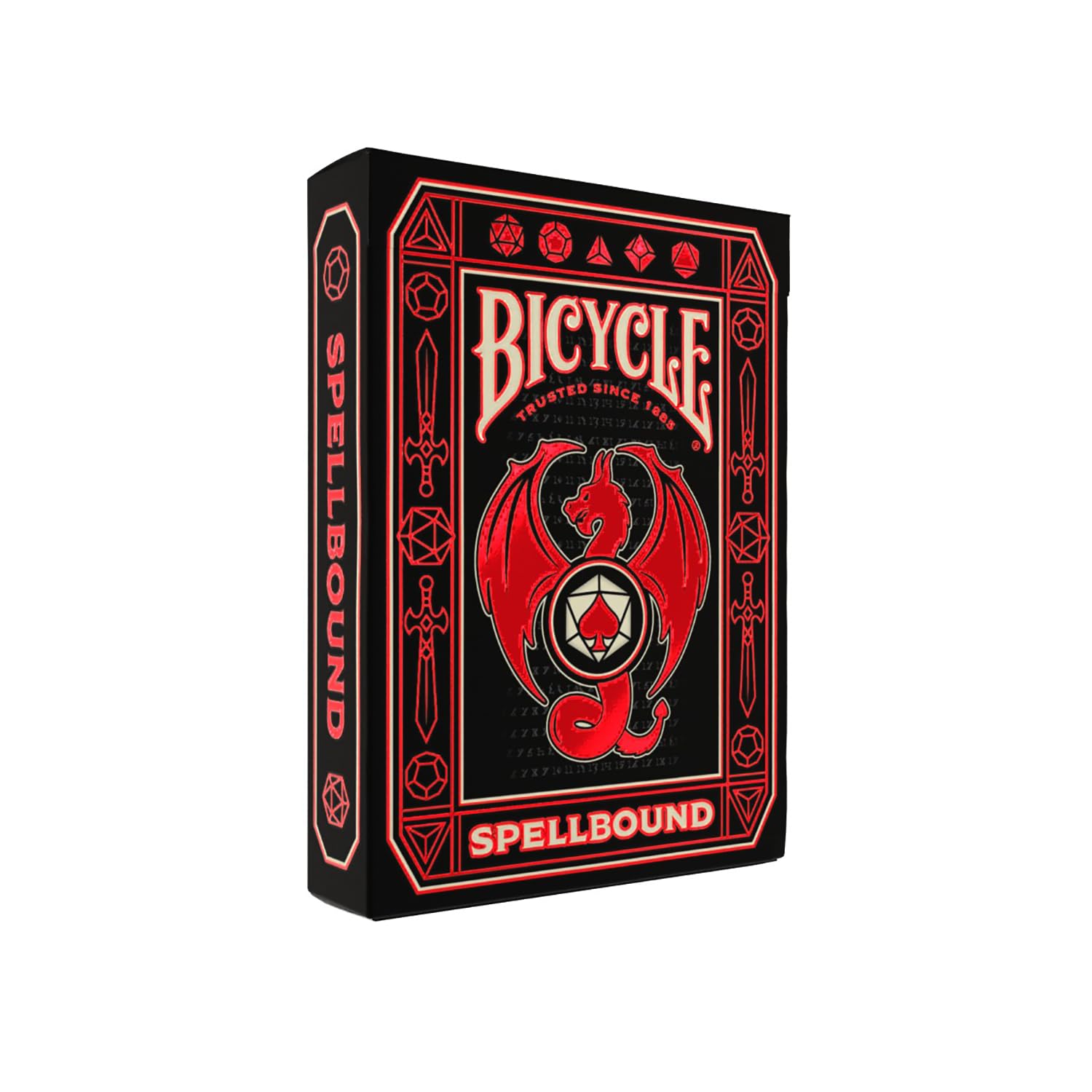 Bicycle Spellbound (Designer Playing Cards, Poker, Skat...), Grey
