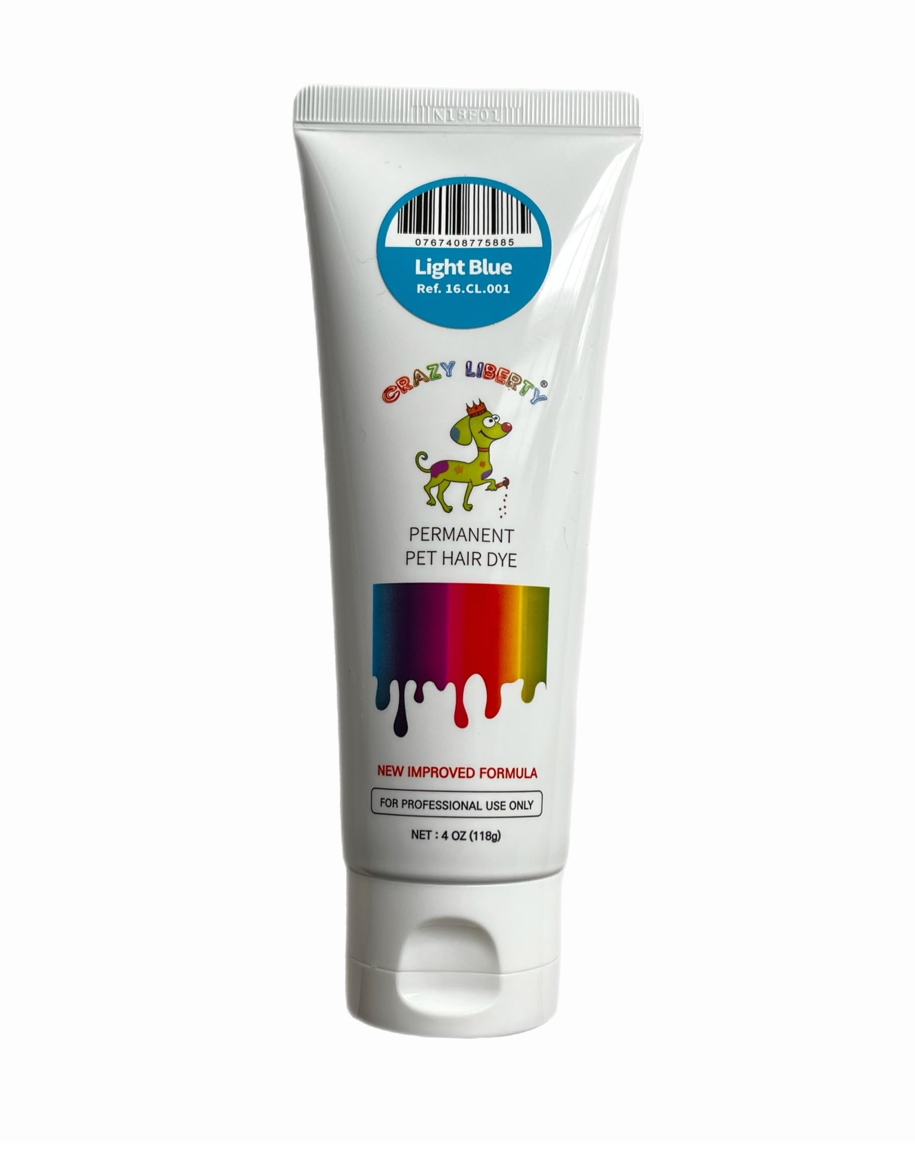 CRAZY LIBERTY Pet's Permanent Hair Dye (Light Blue)