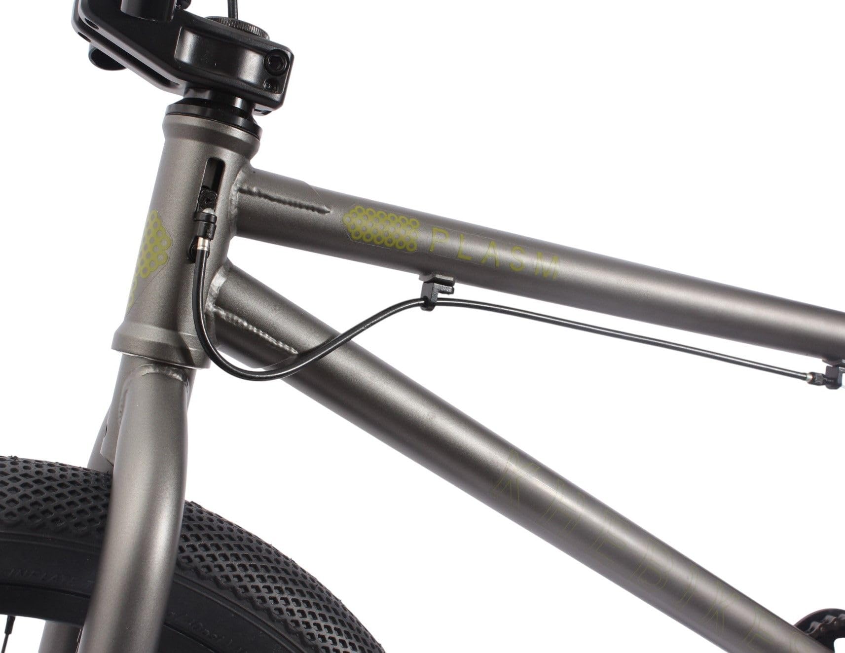 KHE Plasm XL BMX 20" - Tube supérieur - 21,25" - Manivelle CrMo - 10,9 kg - Rotor Affix - Selle Pivotal - Anthracite - Pour grands conducteurs (170-205 cm) - Modèle 2025