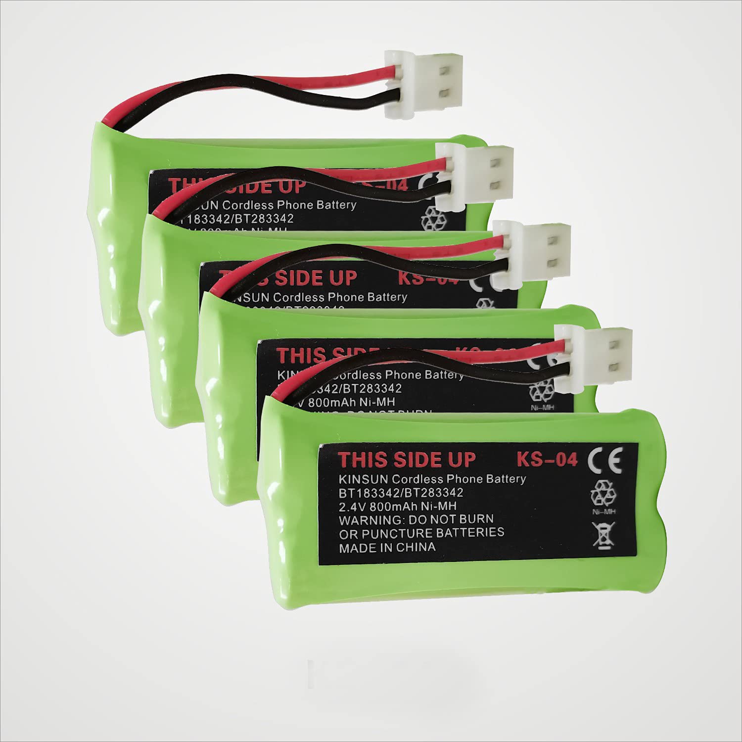 m.niko.‎˖*　0228 KINSUN Cordless Telephone Battery NiMH AAA 2.4V 800mAh