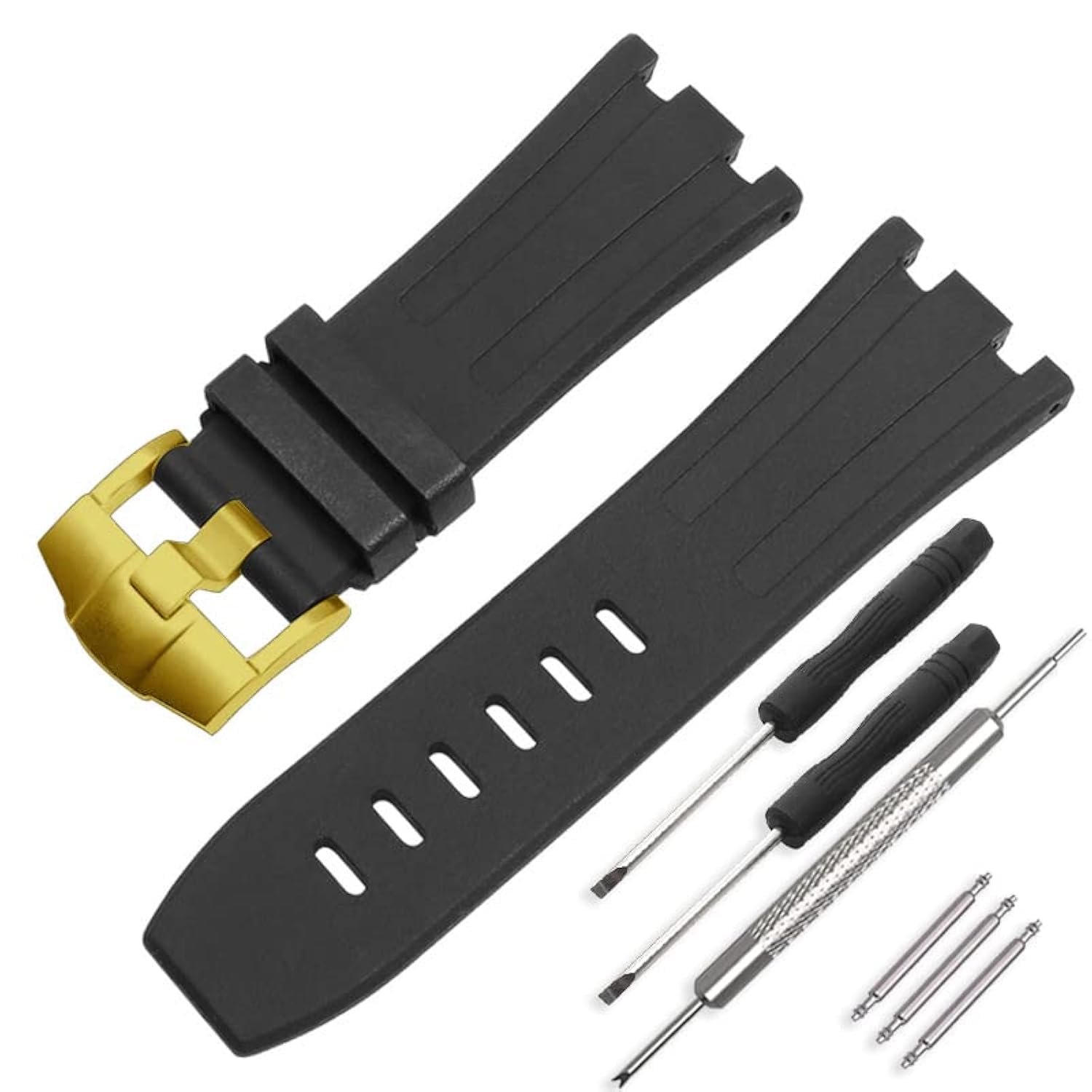 28mm Rubber Watch Band for Audemars Piguet Royal Oak Offshore AP Watch Men 15703 15710 Outdoor Sports Wristband Accessory Watch Strap Replacement