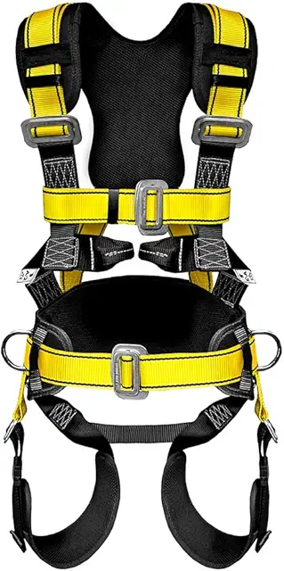 Imbracatura di Sicurezza Anticaduta PONSA CGPK8 - Ancoraggio Dorsale e Frontale per Lavori in Quota