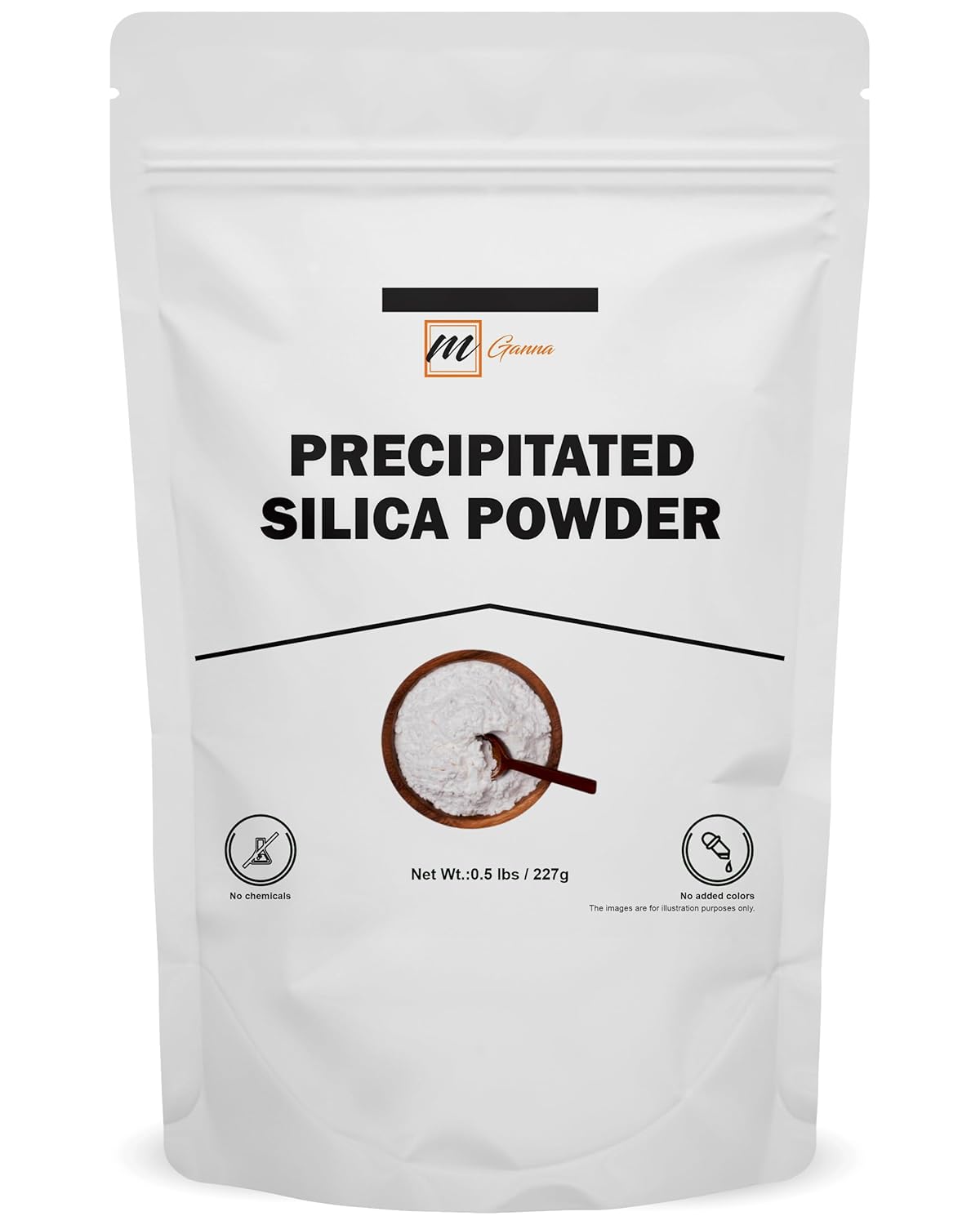 100% Precipitated Silica Powder 227g / 0.5lbs