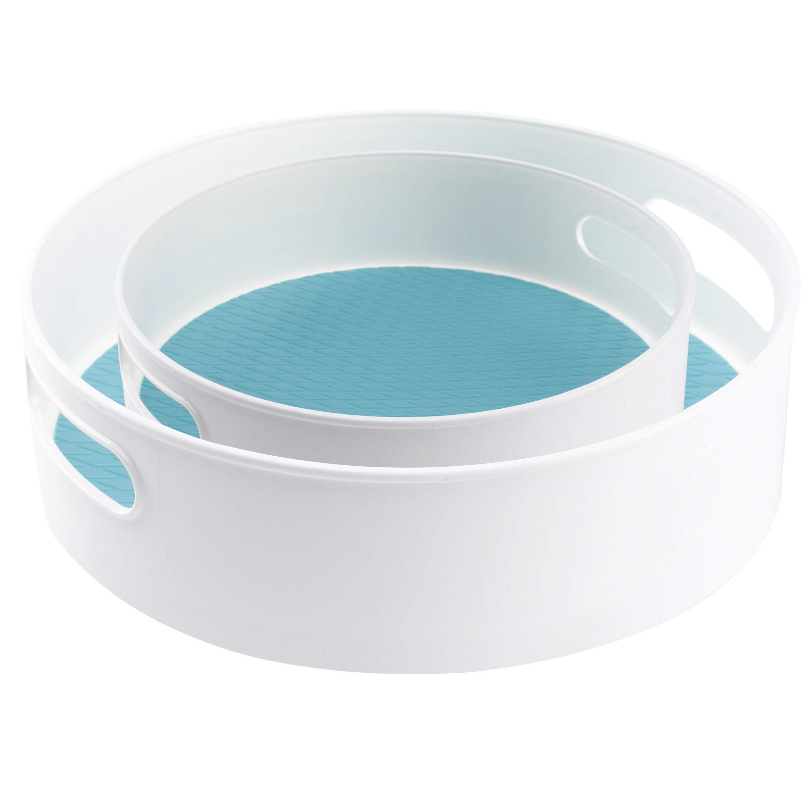 Buy Watpot Lazy Susan Turntable, 2 Pack 12" & 9" Plastic Nonskid