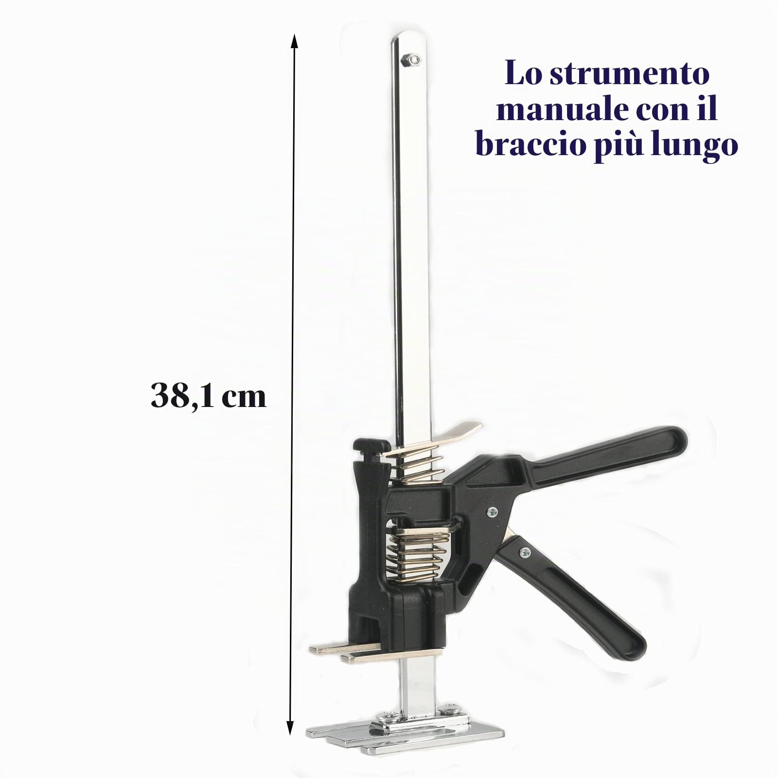 Braccio manuale 2 pezzi braccio risparmio lavoro, regolatore di altezza 38,1 cm strumento di sollevamento manuale, strumento di sollevamento porta e pannello in legno ascensore bordo armadio