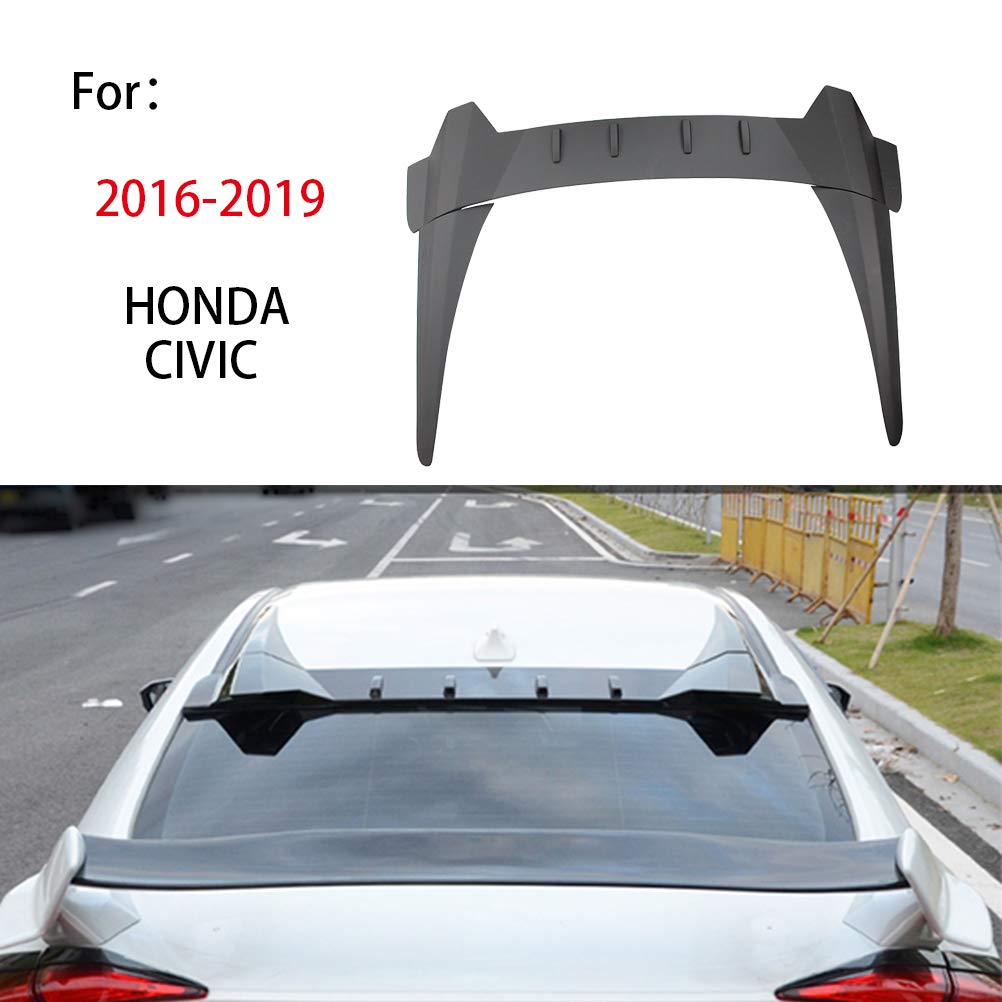 Accent Chair JR2 Painted Black Rear Window Spoiler For 2015-2024 Nissan Maxima A34 8th Gen 8th Generation Wing